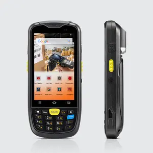 New Android 11.0 P Pda 1d 2d Rugged Handheld Pda Biometric Finger Mobile Phone Device Barcode Scanner Pda For Healthcare