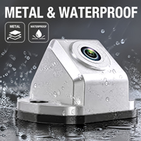 Cámara Domo Impermeable AHD 1080P con Carcasa Metálica, Monitor de Seguridad para Camiones Pesados, Autobuses y Vehículos, Vista Lateral X015 C15