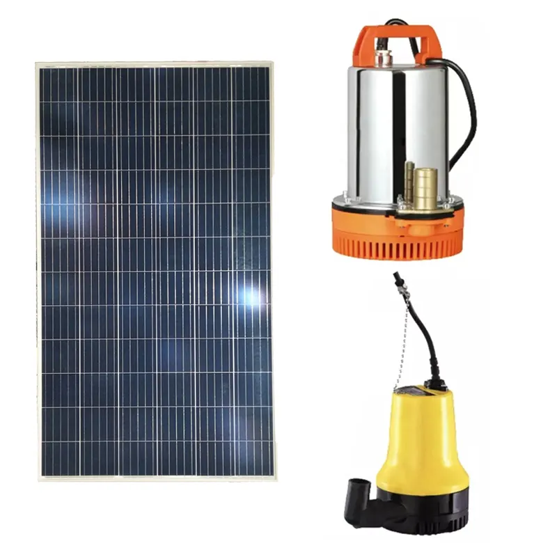 Hot Sale DC 12v 24V Mini solar Submersible electric water Pump for agriculture