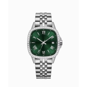 Reloj Deportivo de Lujo con Movimiento de Cuarzo, Esfera Cuadrada de Acero Inoxidable, 32 mm, Resistente al Agua, Calendario, Puntero Personalizado, Caja - Product Image 2
