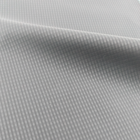 Nouvelle arrivée, manteau d'hiver coupe-vent et imperméable, veste en tissu PU Pongee 110GSM, résistant à l'abrasion, motif tricoté extensible