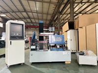 Machine à électro-érosion à fil CNC haute vitesse DK7745 Mini avec précision de 0,015 mm et diamètre de fil de 0,10-0,20 mm