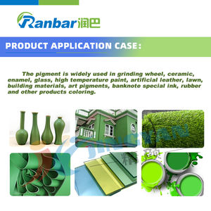 Ranbar Green SMM5 kromium oksida hijau kromium oksida Hijau tahan suhu tinggi pigmen anorganik hijau 7 bubuk - Product Image 4
