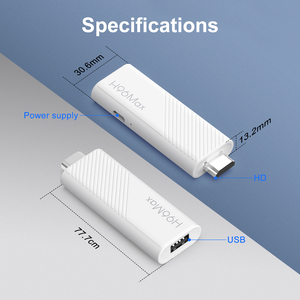 H96สูงสุดแอนดรอยด์ทีวีสติ๊ก4K ทีวี BT5.4สตรีมมิ่งมีเดีย4K เชื่อมต่อไวไฟ6 - Product Image 5