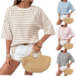Lightweight Breathable Style <b>Mesh</b> Print Diagonal Shoulder Long Sleeve <b>Top</b> Irregular Off-the-shoulder Short <b>Top</b> for <b>Women</b> - Product Image 1