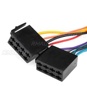 LHD 2 Din Fascia Radio Dvd Stereo Cd Panel Dash <b>Mounting</b> Installation Trim Kit Face <b>Frame</b> Bezel <b>with</b> Wire Harne for Honda Civic - Product Image 4