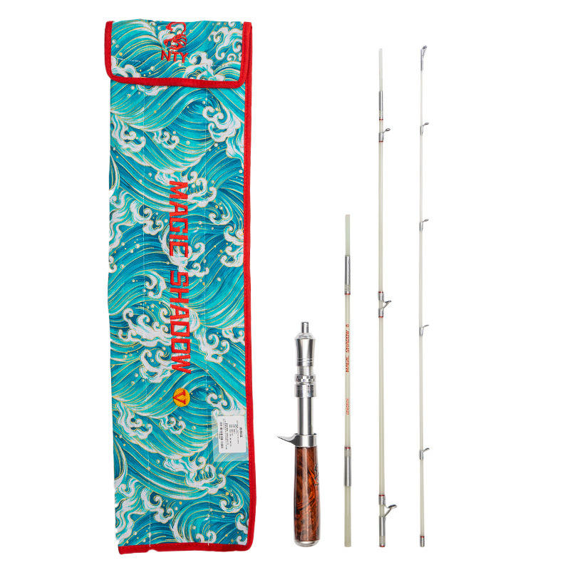 Poignée argent uni rouge