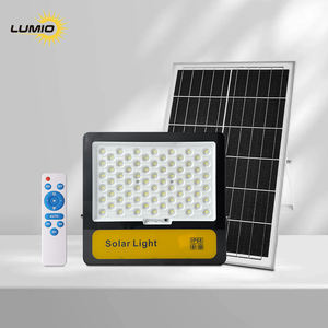 Lumen élevé extérieur Ip65 étanche 100 200 watts le projecteur solaire a mené la dernière lumière d'inondation solaire - Product Image 5