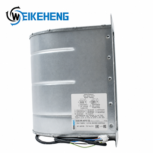 Ventilateur centrifuge D2E133-<span class=keywords><strong>CI33</strong></span>-56 230V AC à double entrée, souffleur à pales courbées vers l'avant pour refroidissement d'armoires CVC avec moteur M2E068-CF et boîtier - Product Image 2