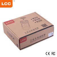 Stocké LCC Q400 Émetteur Récepteur 100m 4 Canaux Radio Grue Sans Fil Grue Télécommande pour Palan De Levage