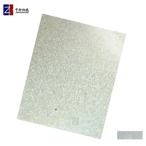 Feuille de Galvalume plongée à chaud Zn Al Mg enduit Az150 Aluzinc acier galvanisé prix par mètre Antifinger G550 Zincalume