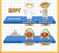Boîte aveugle en PVC personnalisée poupée ornements en résine mignons à la mode figurines BJD cadeaux créatifs pour les amis de la source d'animation japonaise