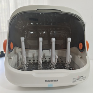 Moq เครื่องฆ่าเชื้อขวดนมมัลติฟังก์ชั่น1ชิ้นเครื่องอบขวดนมดิจิทัลเครื่องอบแห้งขวดนมผลิตภัณฑ์สำหรับเด็กทารกต้องมีผลิตภัณฑ์สำหรับทารก - Product Image 4