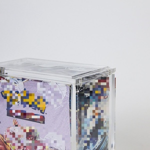 Direct Sale Stackable Acrylic Booster Box Magnetic Top for TCG Card Organization - Product Image 5