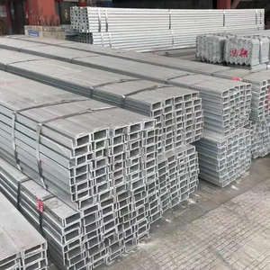 Acero al Carbono ASTM A36 Q235B Q345B, Acero Dulce UPN 160 <span class=keywords><strong>U</strong></span> 100, Viga de Acero en <span class=keywords><strong>C</strong></span>, Canal de Acero, Tamaño 50x25, para Operaciones de Construcció<span class=keywords><strong>n</strong></span> - Product Image 5