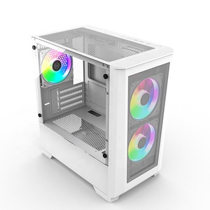Boîtier de PC Gamer à structure séparée avec support vertical pour carte graphique - Product Image 4