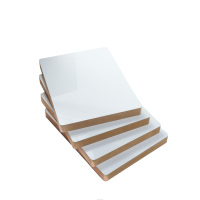 MDF PET haute brillance 18 mm 16 mm 1220*2800 mm Chine première classe PET pour armoires de cuisine