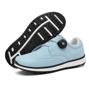 Zapatos de Golf Profesionales de Alta Calidad para Mujer, Bonitos, Modernos, Transpirables, con Absorción de Impactos, Cordones con Hebilla Giratoria, Zapatos de Golf de Entrenamiento - Product Image 4