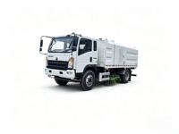 Camion balayeuse routière SINOTRUK 4x2, balayeuse haute pression pour routes urbaines et aéroports