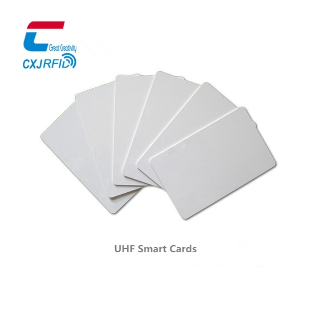 Asset Tracking Access Control Chip Card 860-960 Mhz UHF RFID Cards for Supply Chain Management
