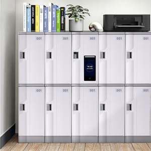 Nhà Máy Bán Hàng Trực Tiếp 6 Cửa Ra Vào Trường Nhựa <span class=keywords><strong>Locker</strong></span> Lưu Trữ Phòng Tập Thể Dục ABS Nhựa <span class=keywords><strong>Locker</strong></span> Tủ Quần Áo Phòng Tập Thể Dục Tủ Khóa Khóa - Product Image 1