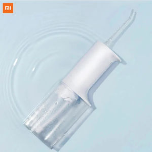 <span class=keywords><strong>Xiaomi</strong></span> <span class=keywords><strong>Mijia</strong></span> MEO701 Portable électrique Flosser 200ml haute fréquence <span class=keywords><strong>Pulse</strong></span> Oral nettoyage eau Flosser entièrement étanche 4 buses - Product Image 2