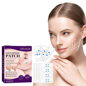 Patch de lifting facial invisible pour le menton, élastique, imperméable, en forme de V, pour un lifting rapide du menton, invisible, double menton - Product Image 2