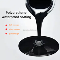 Revêtement imperméable en polyuréthane huileux à un composant pour murs et peinture d'étanchéité humide extérieure et autres matériaux
