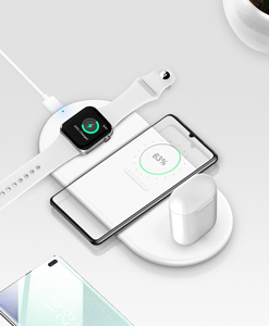 2019 Sélectionné Intelligent Sans Fil 10W QI Chargeur De <span class=keywords><strong>Souris</strong></span>, montre intelligente 1/2/3/4 <span class=keywords><strong>Tapis</strong></span> Rondelle <span class=keywords><strong>Pour</strong></span> appareils <span class=keywords><strong>Apple</strong></span> - Product Image 1