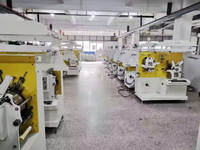 Machine d'impression flexographique recto-verso rouleau à rouleau 60 m/min pour étiquettes d'entretien de vêtements