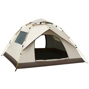 Tente de camping et pique-nique d'extérieur, pliable automatiquement, portable, auto-érectible, en tissu Oxford, indice d'étanchéité 1000 mm, utilisable en <span class=keywords><strong>quatre</strong></span> <span class=keywords><strong>saisons</strong></span>, prête à l'emploi - Product Image 1