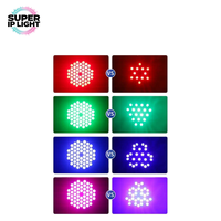 Luz LED Par RGBW de 54x3W con control DMX512 para escenarios, discotecas y eventos nocturnos