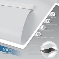 Stores à enroulement imprimés sur mesure en 3D avec technique de fabrication simple et installation intégrée pour fenêtres françaises