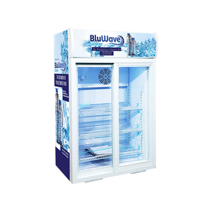 Meisda SC105L 105L ventilatore interno <span class=keywords><strong>porta</strong></span> mobile doppio vetro display frigorifero di raffreddamento per supermercato - Product Image 4