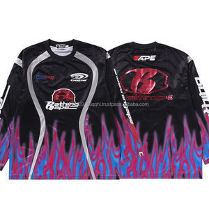 Camiseta de Fútbol Personalizada con Logotipo, Manga Corta, Transpirable, de Secado Rápido, Otoño Invierno 2026, Estilo Retro, Gruesa, Combinable con Todo - Product Image 1