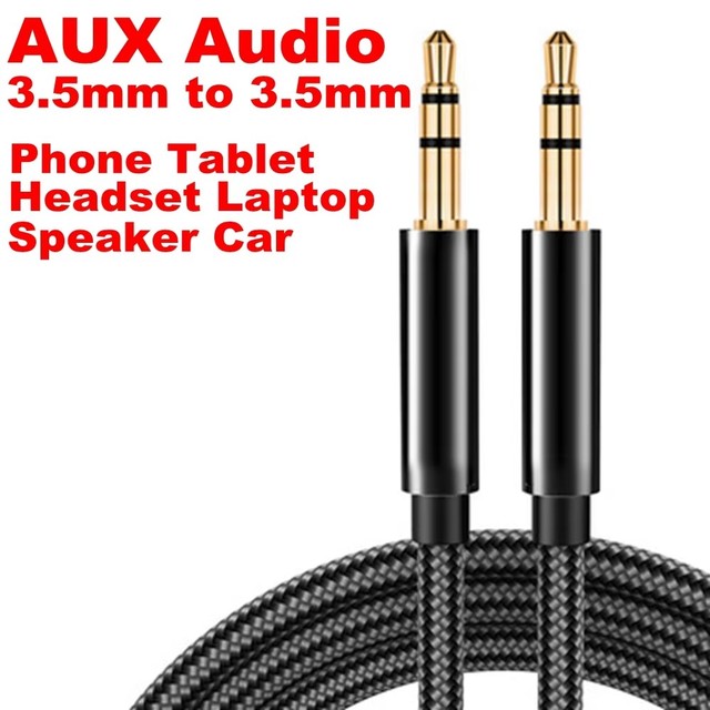 3.5mm to 3.5mm AUX Audio Cable 3.5mm Jack Speaker Cable for JBL Headphones Car Samsung Xiaomi Redmi 5 Plus Oneplus AUX Cord