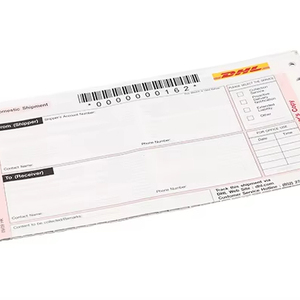 Personalizado impreso DHL Barcode Courier Bill Air Waybill para paquete de seguimiento - Product Image 1