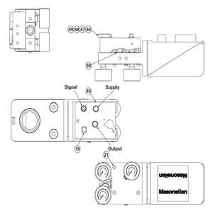 Van Điều Khiển Với Bộ Định Vị Van Điện Tử Masoneilan <span class=keywords><strong>4700E</strong></span>/4800E Cho Thân Van Kim Loại Điện Tử - Product Image 6