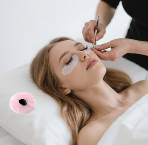 Disques de <span class=keywords><strong>pierre</strong></span> de quartz rose naturel disques plats ronds en cristal pour la fabrication de bijoux de colle de cils décoration de la maison - Product Image 1