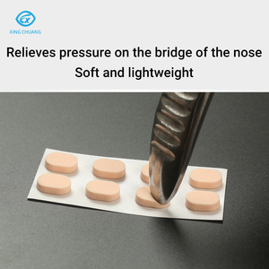 <span class=keywords><strong>Almohadillas</strong></span> <span class=keywords><strong>nasales</strong></span> de EVA negras antideslizantes de alto adhesivo Pegatinas <span class=keywords><strong>nasales</strong></span> impermeables suaves <span class=keywords><strong>para</strong></span> anteojos MOQ bajo - Product Image 3