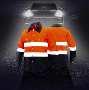 Ensemble de chemises et de pantalons de travail de sécurité à haute visibilité et réfléchissants - Product Image 6