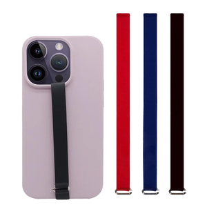Flexible Phone Case Grip with Clip Silicone Cellphone <strong>Strap</strong> Holder <strong>Finger</strong> Grip <strong>Strap</strong> As Phone Loop Holder - Product Image 1