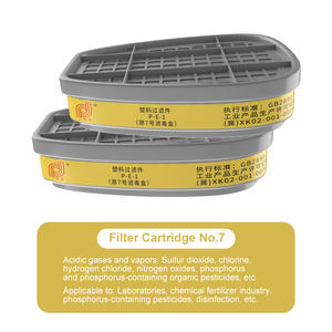 Cartouche filtrante anti-toxique au charbon actif, boîte filtrante anti-poussière, respirateur et <span class=keywords><strong>masque</strong></span> résistant aux produits chimiques - Product Image 4