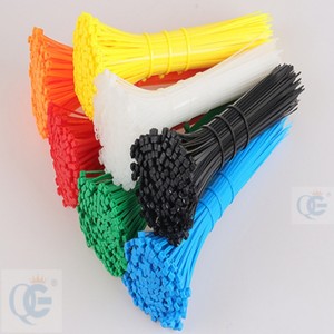 สายรัดพลาสติกไนลอนแบบมีซิปสีขาวดำ - Product Image 6