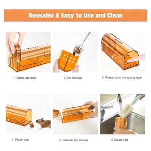 Nhân đạo chuột thông minh bẫy không giết sống bắt với lỗ không khí - Product Image 4