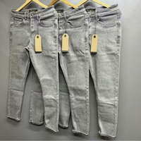 Jean Boyfriend Taille Haute Homme Coupe Slim avec Revers Roulés en Denim Extensible Décontracté – Collection Automne/Hiver Style Urbain