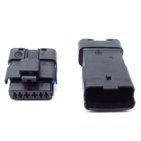 Connecteur automobile étanche en plastique Sicma FCI 6 broches mâle et femelle pour Citroën Peugeot Renault 211PC069S0049