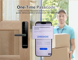 Cerradura Inteligente para Puerta Keyplus Biométrica Ttlock 5.0, Sistema de Cerradura sin Llave con Huella Dactilar, WiFi Tuya, Cerradura Inteligente para el Hogar TL-100 - Product Image 3
