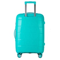 Ensemble de 3 pièces 20, 24, 28 pouces, livraison directe à l'usine de chine, Double roue, ensemble de bagages en Pp personnalisé de haute qualité