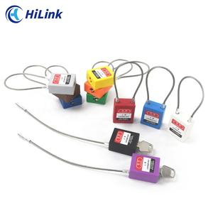 HiLink Universal Flexible Multicolor 3,2mm recubierto de alambre de acero inoxidable grillete de Cable bucle de seguridad certificado CE candado de China - Product Image 3